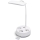 Aigostar - Светодиодная регулируемая настольная лампа с розетками и USB LED/4,6W/230V 3000/4000/6500K белая