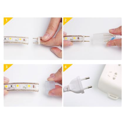 Aigostar - Светодиодная RGB-лента 50 м LED/350W/230V IP65