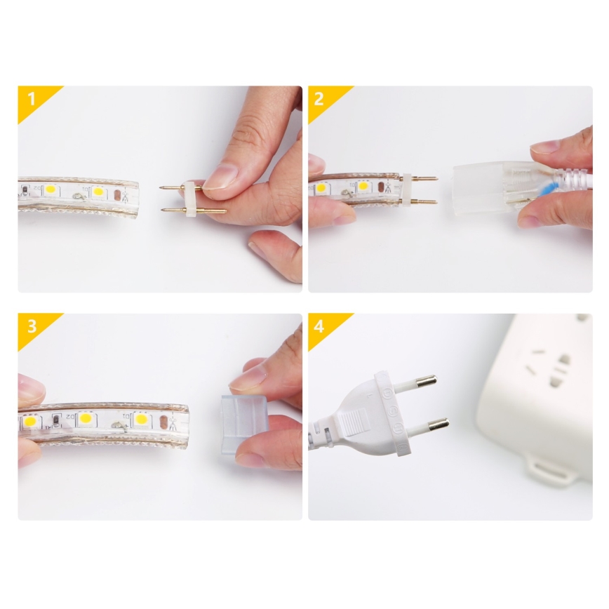 Aigostar - Светодиодная RGB-лента 50 м LED/350W/230V IP65