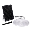 Aigostar - Светодиодная RGB-лента на солнечной батарее с регулированием яркости LED/10W/3,2V 10 м IP65 8000 mAh + дистанционное управление