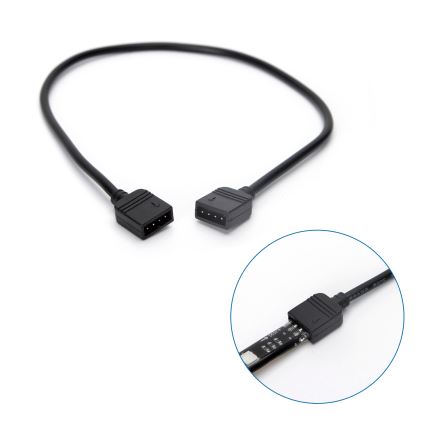 Aigostar - Светодиодная RGB-лента с регулированием яркости 4x0,5 м LED/4,5W/5V Wi-Fi + дистанционное управление