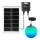 Aigostar - Светодиодная RGB-люстра на солнечной батарее с регулированием яркости MESH LED/20W/3,7V 4000 mAh 2700K-6500K IP65 диаметр 15 см