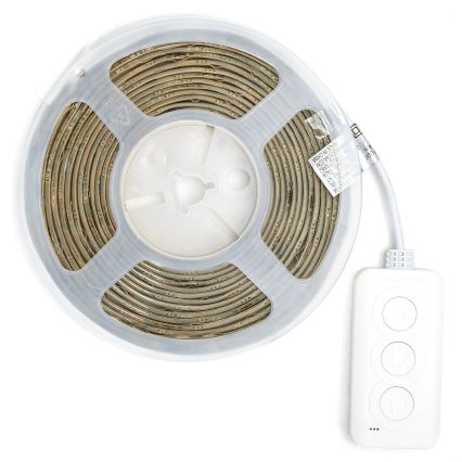 Aigostar - Светодиодная RGBW-лента 5 м MESH MESH LED/24W/230V 2700-6500K + дистанционное управление