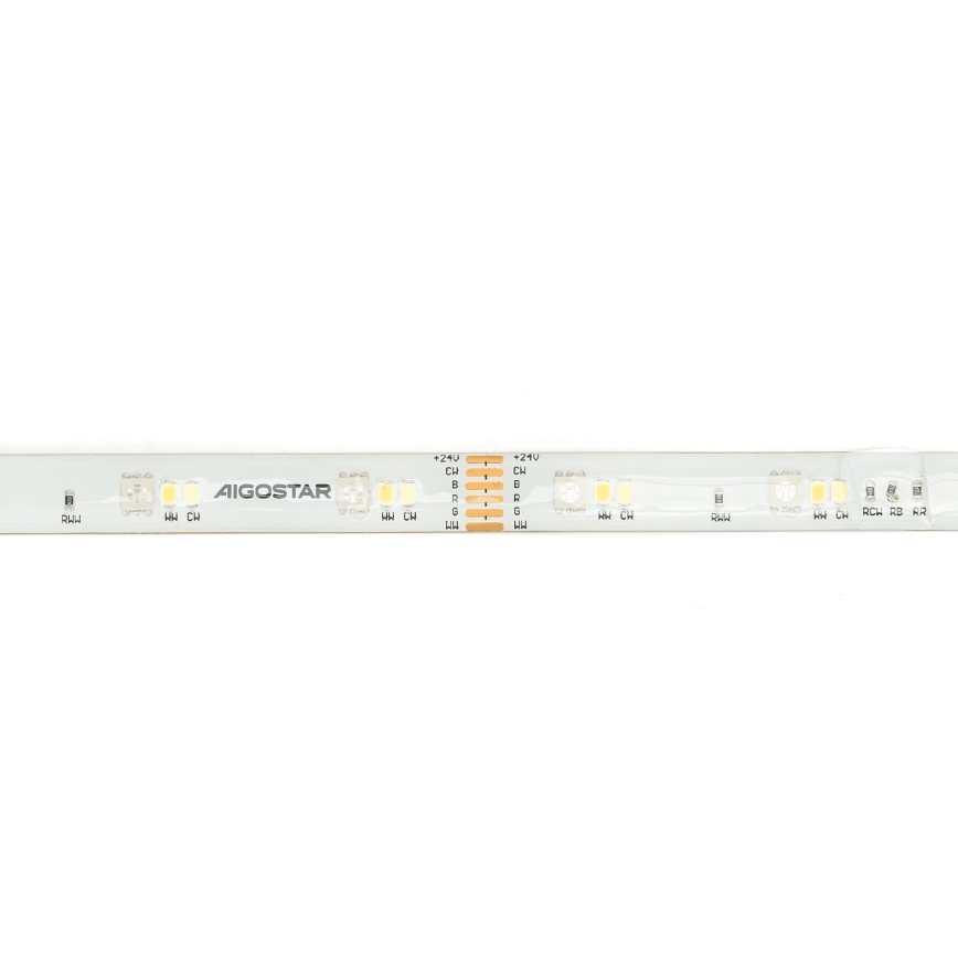 Aigostar - Светодиодная RGBW-лента 5 м MESH MESH LED/24W/230V 2700-6500K + дистанционное управление