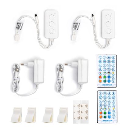 Aigostar - Светодиодная RGBW-лента с регулированием яркости LED/18W/12V 2x5 м Wi-Fi