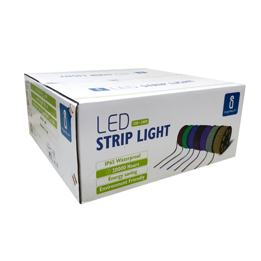 Aigostar - Светодиодная уличная лента 50 м LED/350 Вт/230 В зелёная IP65