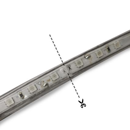 Aigostar - Светодиодная уличная лента 50 м LED/300W/230V синий IP65