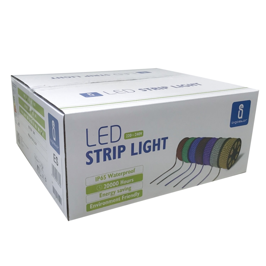 Aigostar - Светодиодная уличная лента 50 м LED/300W/230V синий IP65