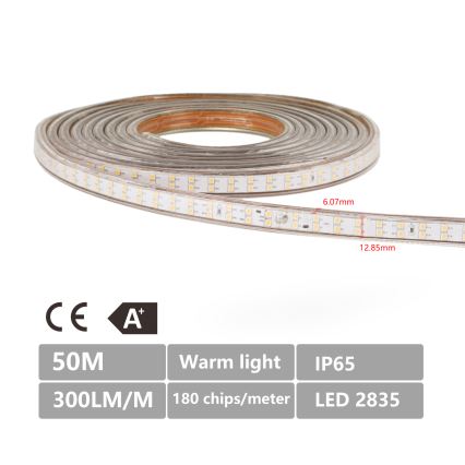 Aigostar - Светодиодная уличная лента 50 м LED/400W/230V 6500K IP65