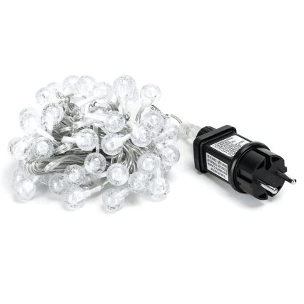 Aigostar - Светодиодная уличная рождественская гирлянда 100xLED/8 функций 13 м IP44 теплый белый