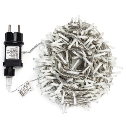 Aigostar - наружная LED рождественская гирлянда, 400 светодиодов / 8 режимов, 20 м, IP44, тёплый белый