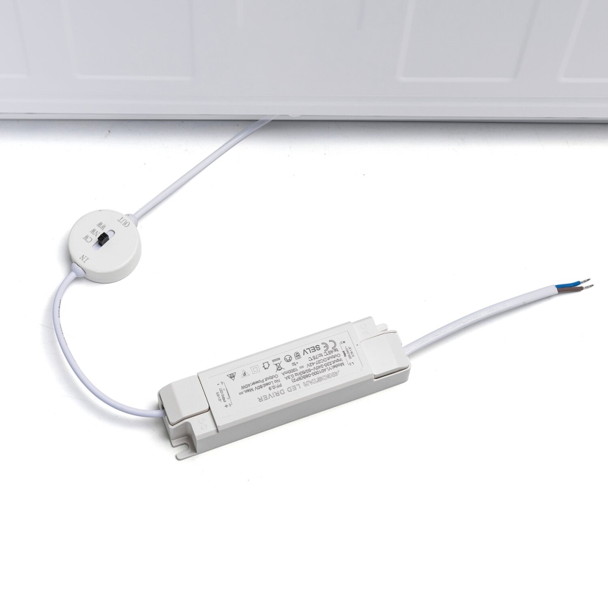 Aigostar - Светодиодная встроенная панель LED/40W/230V 3000K/4000K/6500K 60x60 см белый