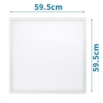 Aigostar - Светодиодная встроенная панель LED/40W/230V 6500K 60x60 см