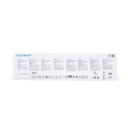 Aigostar - Светодиодная встроенная панель LED/50W/230V 4000K 120x30 см белый