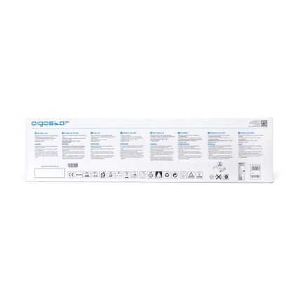 Aigostar - Светодиодная встроенная панель LED/50W/230V 6500K 120x30 см белый