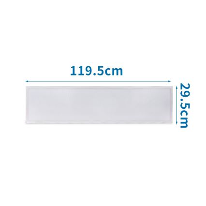 Aigostar - Светодиодная встроенная панель LED/50W/230V 6500K 120x30 см белый