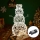 Aigostar - Светодиодное уличное рождественское украшение LED/3,6W/31/230V 2700K 90 см IP44 снеговик