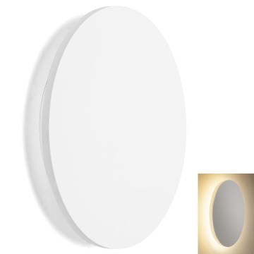 Aigostar - Светодиодный настенный светильник LED/12W/230V 3000K 25 см белый