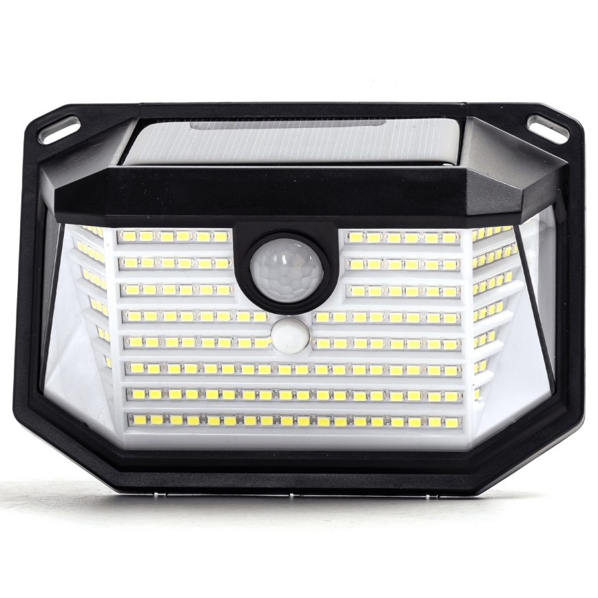 Aigostar - Светодиодный настенный светильник на солнечной батарее с датчиком LED/0,8W/5,5V 6500K IP65