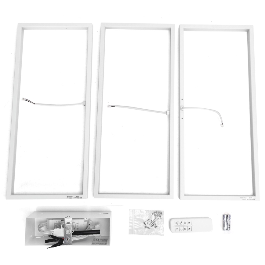 Aigostar - Светодиодный потолочный светильник с регулированием яркости LED/38W/230V 2700-6500K + дистанционное управление