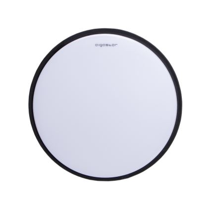 Aigostar - Светодиодный потолочный светильник LED/12W/230V 3000K ⌀ 23 cm черная