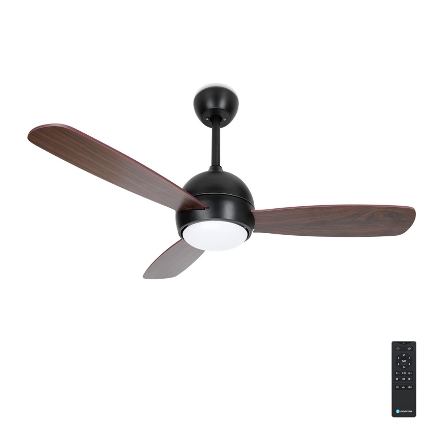 Aigostar - Светодиодный потолочный вентилятор с регулированием яркости LED/24W/230V 2700-6500K 106,6 см + дистанционное управление