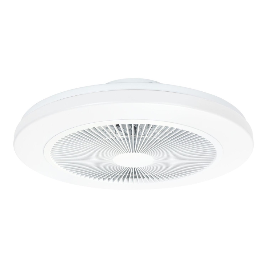 Aigostar - Светодиодный потолочный вентилятор с регулированием яркости LED/40W/230V 2700-6500K диаметр 48 см + дистанционное управление белая