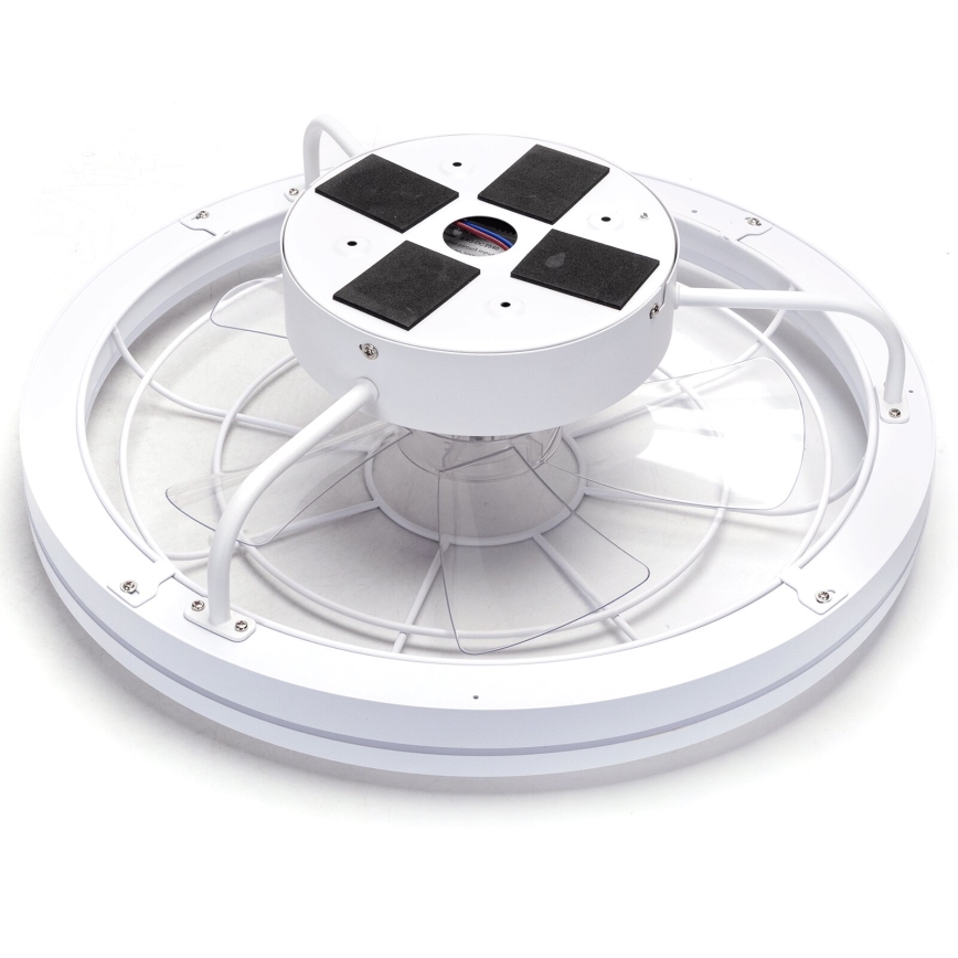 Aigostar - Светодиодный потолочный вентилятор с регулированием яркости LED/40W/230V 2700-6500K диаметр 48 см + дистанционное управление белый