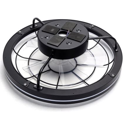 Aigostar - Светодиодный потолочный вентилятор с регулированием яркости LED/40W/230V 2700-6500K диаметр 48 см + дистанционное управление черный