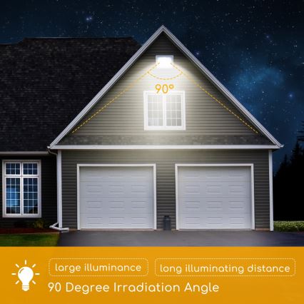 Aigostar - Светодиодный прожектор LED/100W/230V серый 4000K IP65