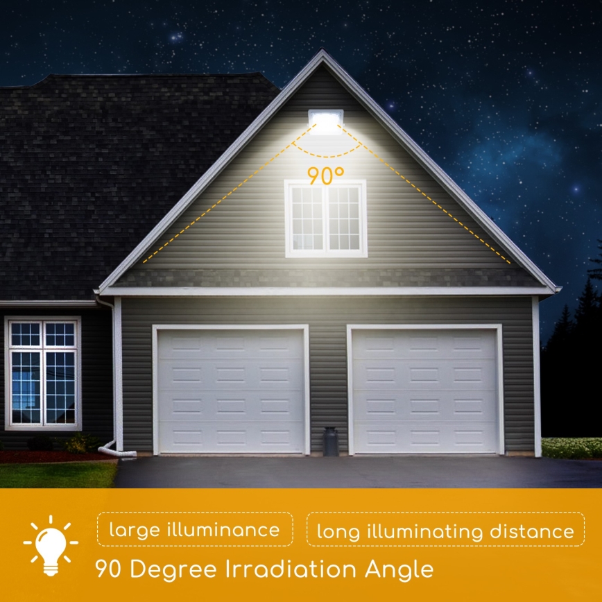 Aigostar - Светодиодный прожектор LED/100W/230V серый 4000K IP65