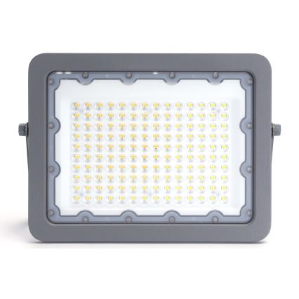 Aigostar - Светодиодный прожектор LED/100W/230V серый 4000K IP65