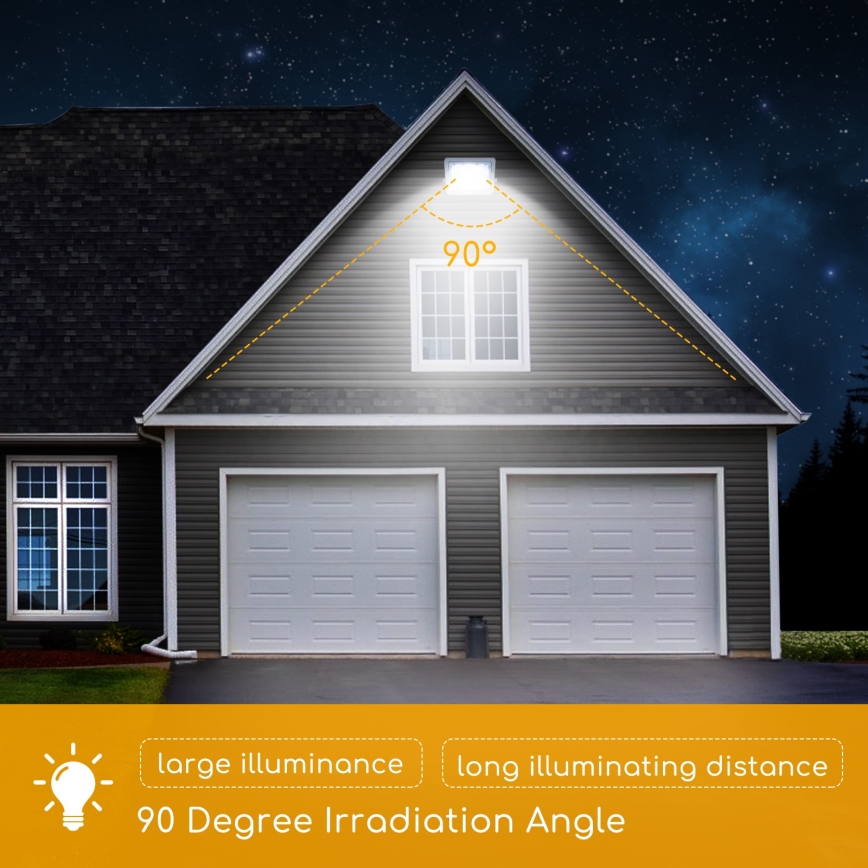 Aigostar - Светодиодный прожектор LED/100W/230V серый 6500K IP65