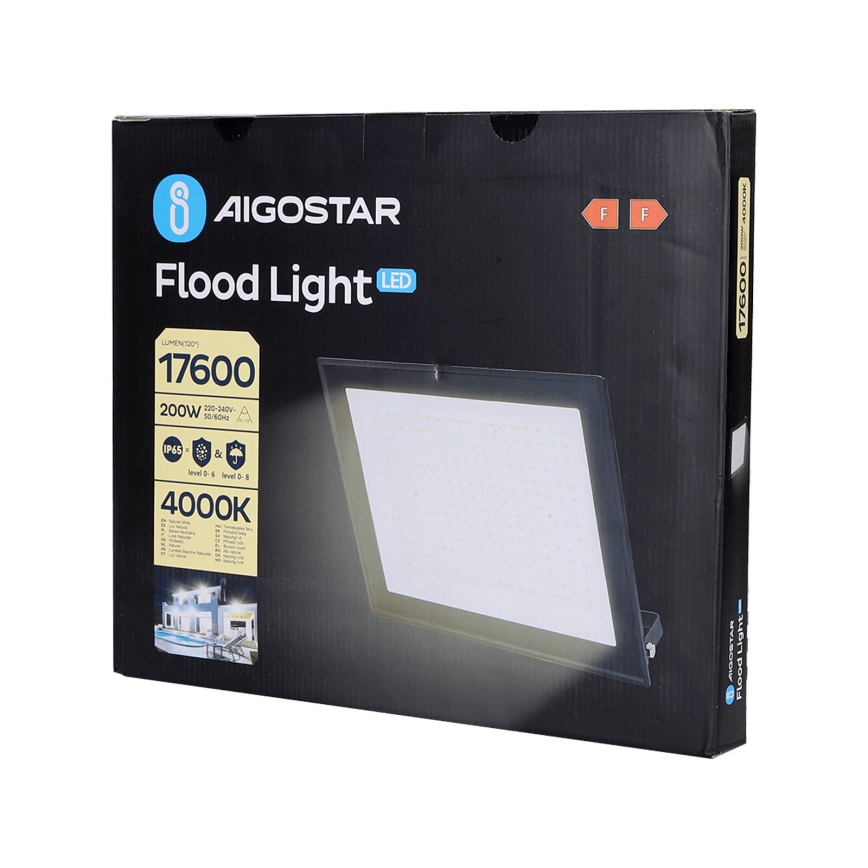 Aigostar - Светодиодный прожектор LED/200W/230V 4000K IP65