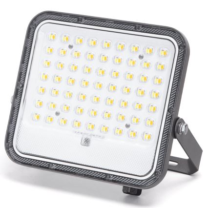 Aigostar - Светодиодный прожектор на солнечной батарее с регулированием яркости LED/100W/3,4V 3000/4000/6500K IP66 8000 mAh + дистанционное управление