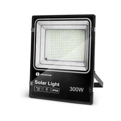 Aigostar - Светодиодный прожектор на солнечной батарее с регулированием яркости LED/300W/3,2V IP66 25000 mAh + дистанционное управление