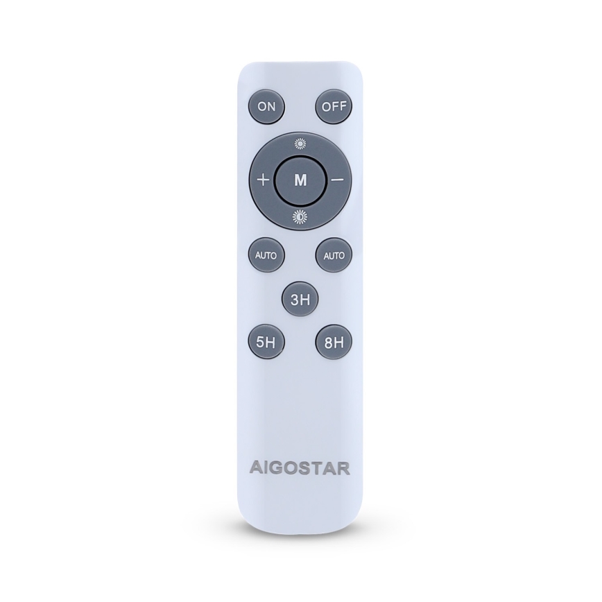 Aigostar - Светодиодный прожектор на солнечной батарее с регулированием яркости LED/100W/3,2V IP65 + пульт ДУ