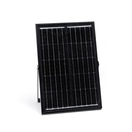 Aigostar - Светодиодный прожектор на солнечной батарее с регулированием яркости LED/100W/3,4V IP65 + дистанционное управление