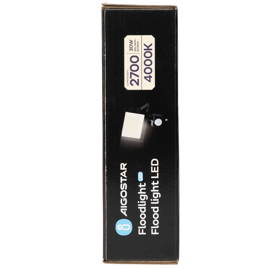Aigostar - светодиодный прожектор с датчиком LED/30W/230V 4000K IP65
