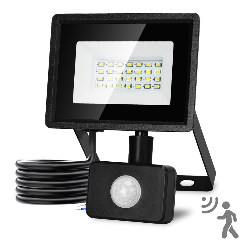 Aigostar - Светодиодный прожектор с датчиком LED/20W/230V 6500K IP65