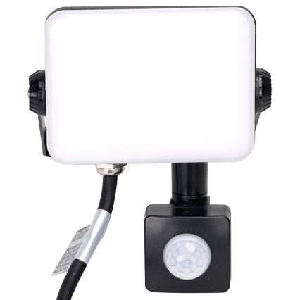 Aigostar - Светодиодный прожектор с датчиком LED/30W/230V 4000K IP65 черный