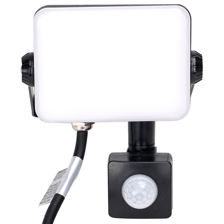 Aigostar - Светодиодный прожектор с датчиком LED/30W/230V 4000K IP65 черный