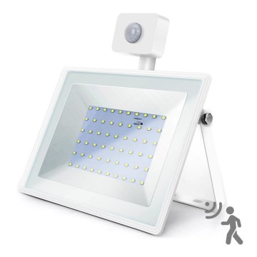Aigostar - Светодиодный прожектор с датчиком LED/50W/230V 6400K IP65 белый