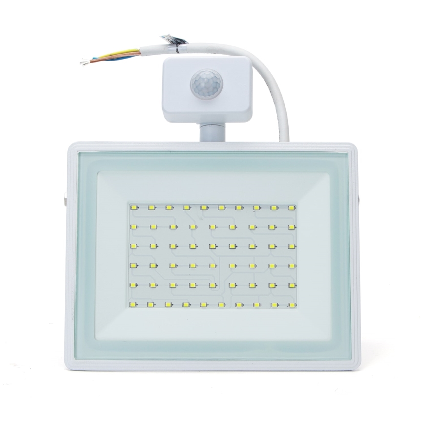 Aigostar - Светодиодный прожектор с датчиком LED/50W/230V 6400K IP65 белый