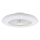 Aigostar - Светодиодный регулируемый потолочный светильник с вентилятором LED/40W/230V 2700-6500K диаметр 48,5 см белый + пульт дистанционного управления