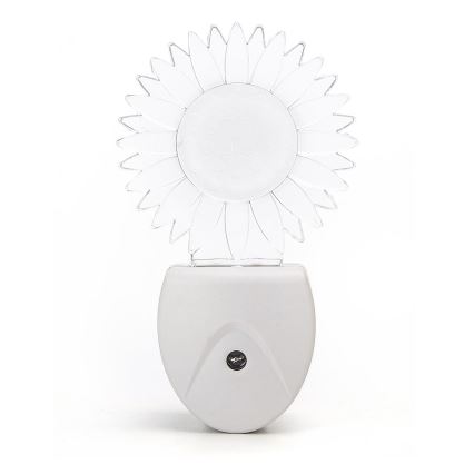 Aigostar - Светодиодный RGB-ночник с датчиком LED/0,5W/230V солнце