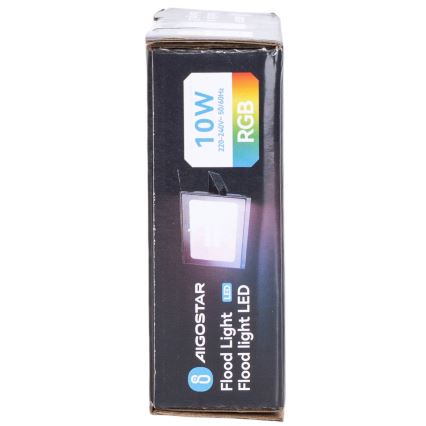 Aigostar - RGB‑светодиодный прожектор LED/20W/230V IP65 + пульт дистанционного управления