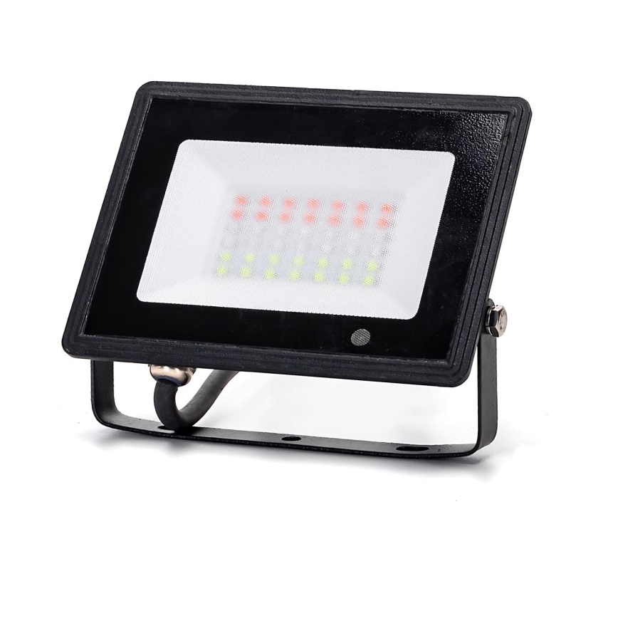 Aigostar - Светодиодный RGB-прожектор LED/30W/230V IP65 + дистанционное управление