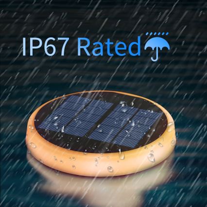 Aigostar - Светодиодный RGB-светильник на солнечной батарее LED/0,6W/3,7V IP65