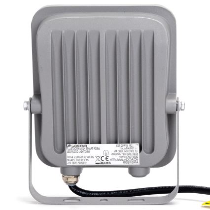 Aigostar - Светодиодный RGBW-прожектор MESH MESH LED/20W/230V 6500K IP65 + дистанционное управление